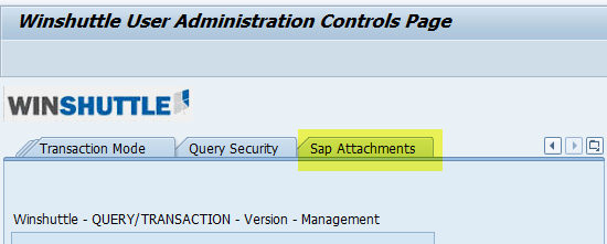 sap attachments tab