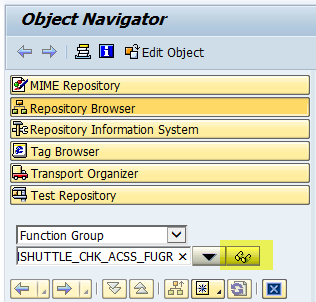 display button