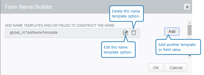 Form Name Builder screenshot