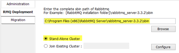Configuring RabbitMQ after installation - RMQ Deployment screenshot
