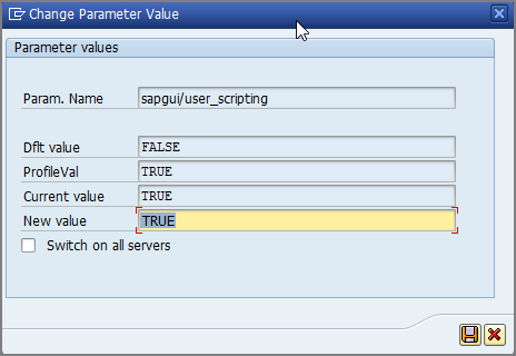Profile-parameter-new-value