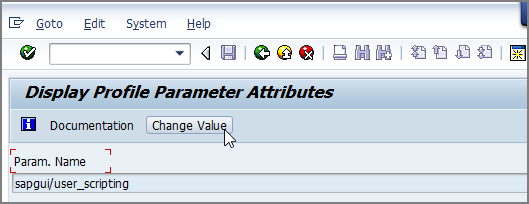 Profile-parameter-change-value