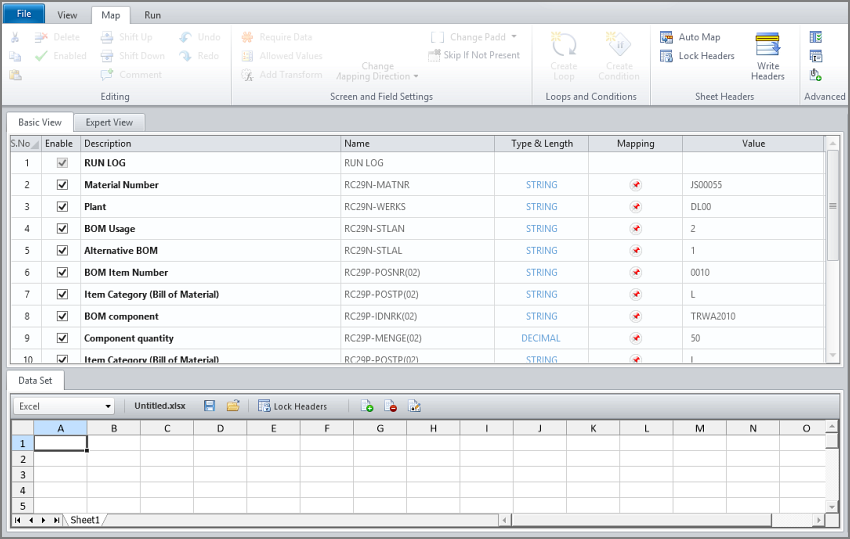 basic view of mapper