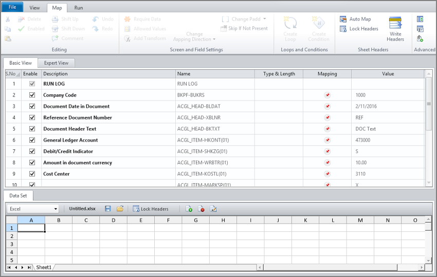 basic view of mapper