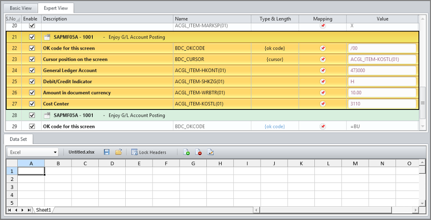 rows selected in mapper