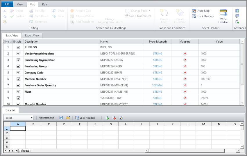 basic view of mapper