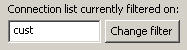 Connection filter list